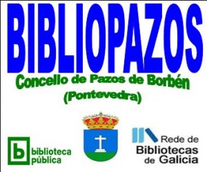 Logotipo BiblioPazos cabecera CUADRADO