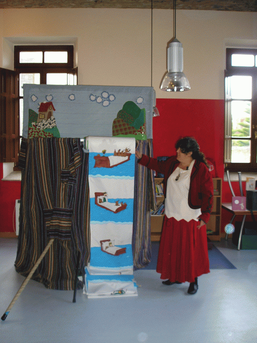 Carmen Domech en Ortigueira
