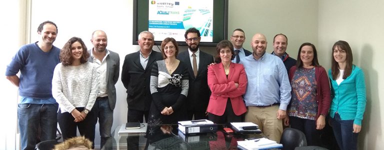 Reunión de trabajo en Porto de los socios del proyecto AQUALITRANS