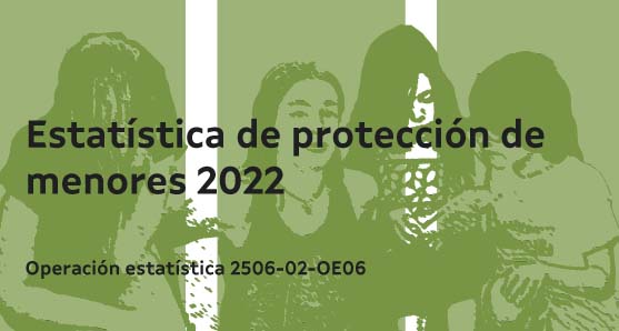 Estadística de Protección de Menores, 2022: operación estadística 2506-02-OE06