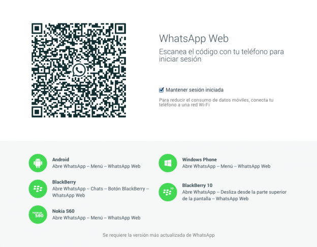 Whatsapp web